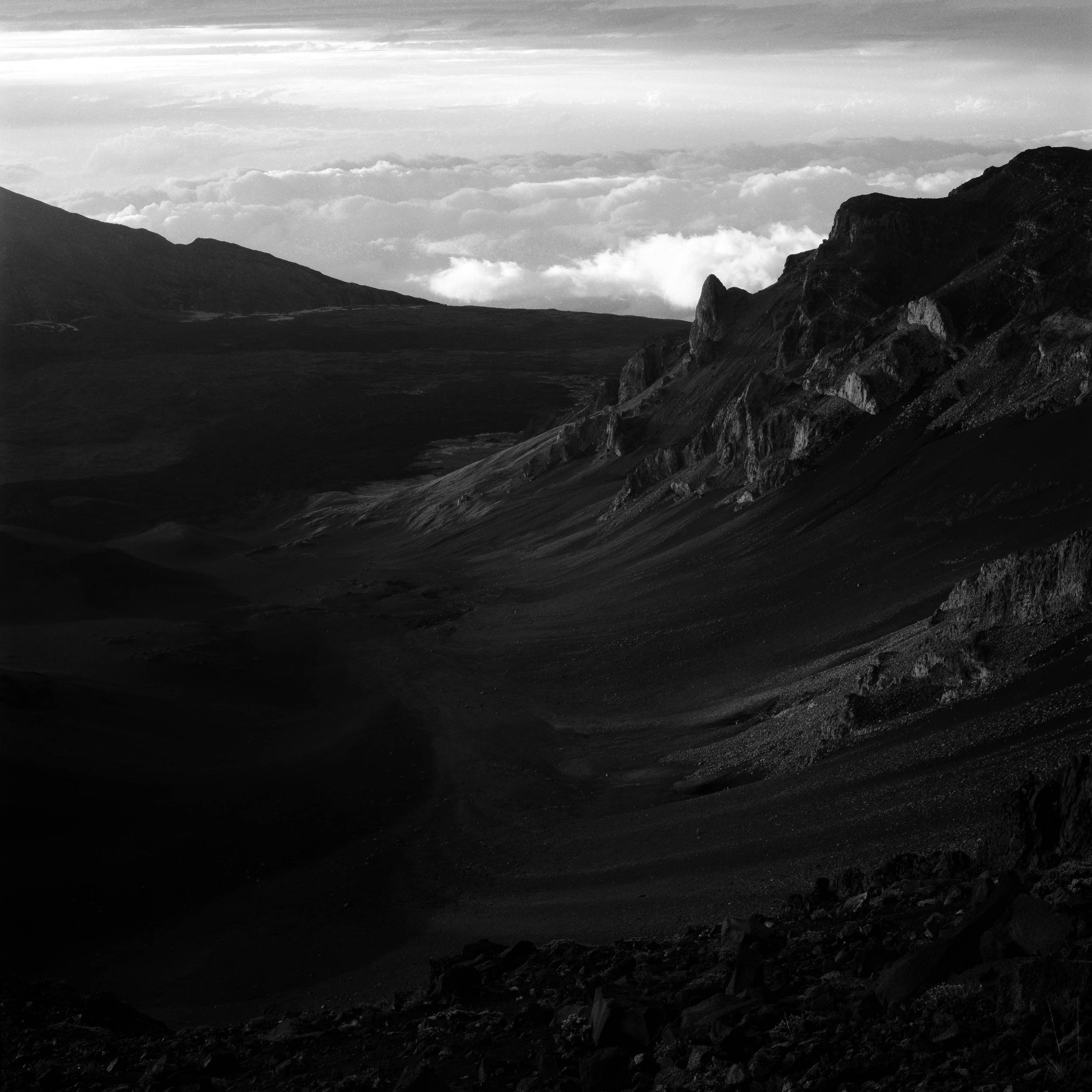 But wait for it is not far, Crater, Maui, Hawaii, 2013